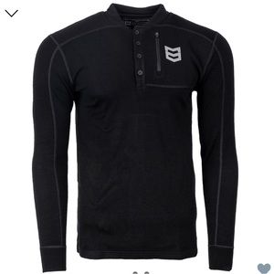 MTN OPS Battleground Merino Henley 400G NWT XL